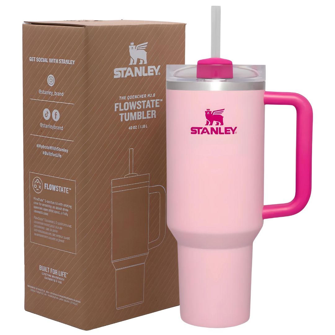 Stanley Flamingo Pink Tumbler 40oz