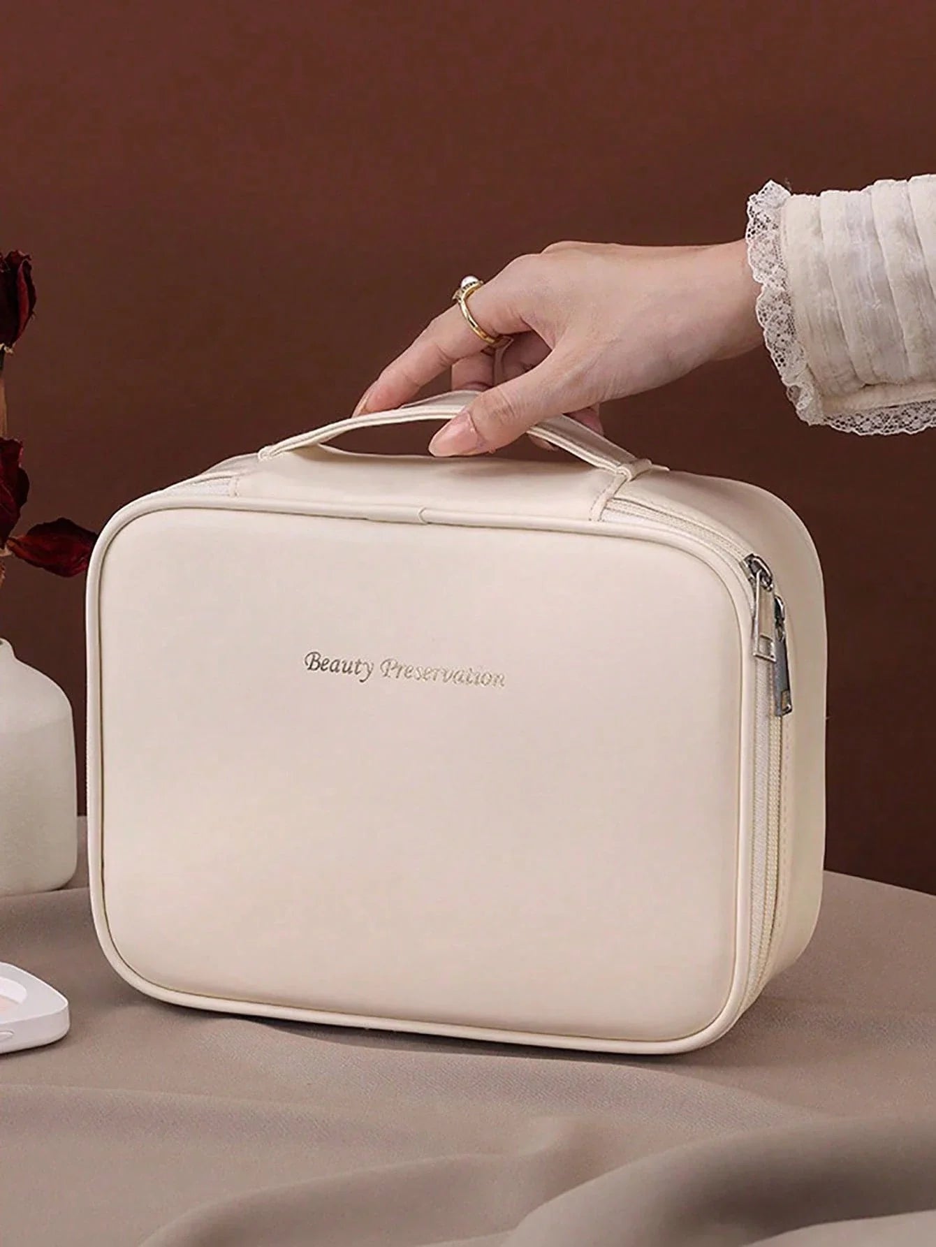 Large Waterproof Travel Makeup Bag