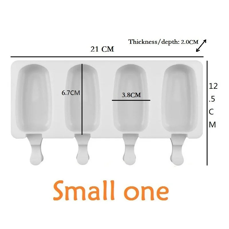 Silicone Popsicle Ice Cream Mold