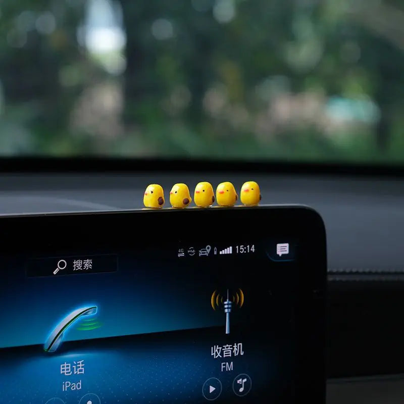 Cute Mini Duck Car Ornaments