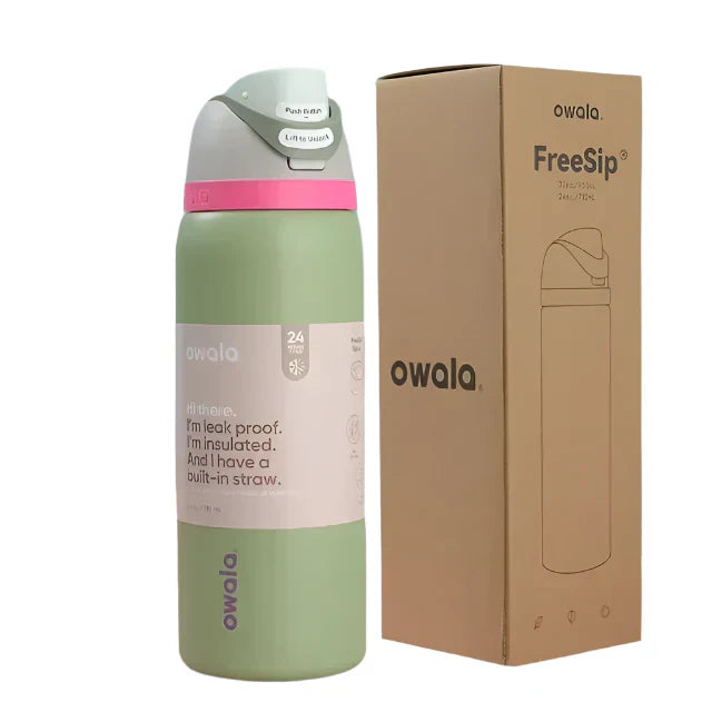 Owala Pink FreeSip Water Bottle