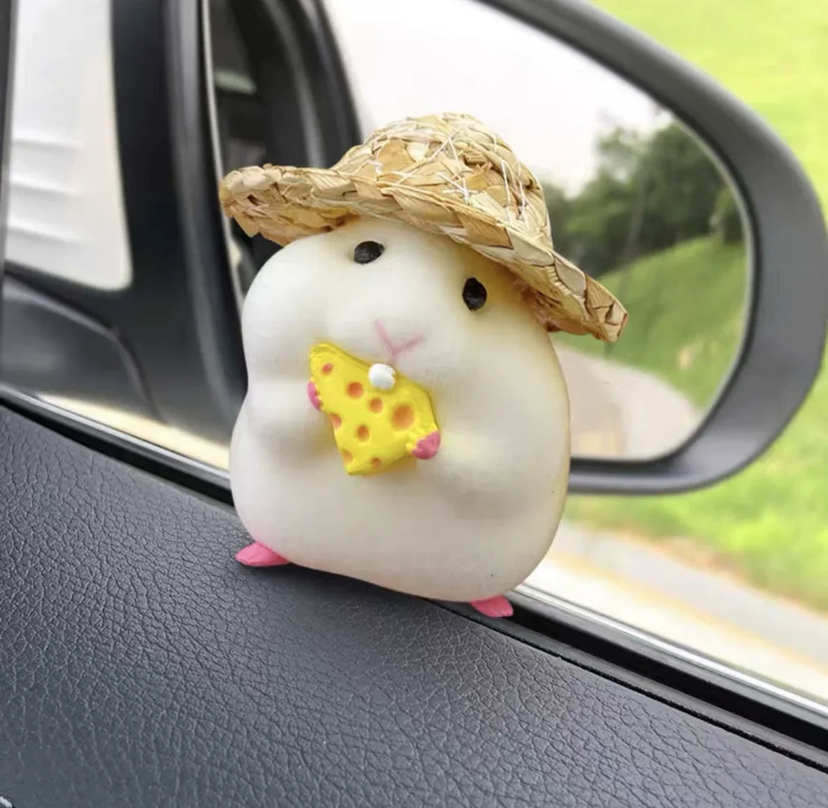 Cute Hamster Car Console Decoration