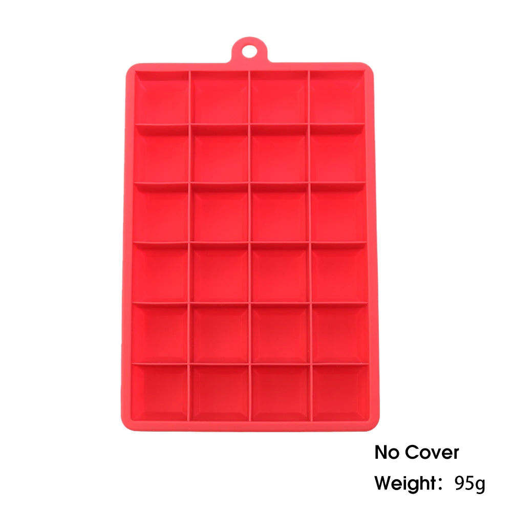 24-Hole Silicone Ice Cube Tray