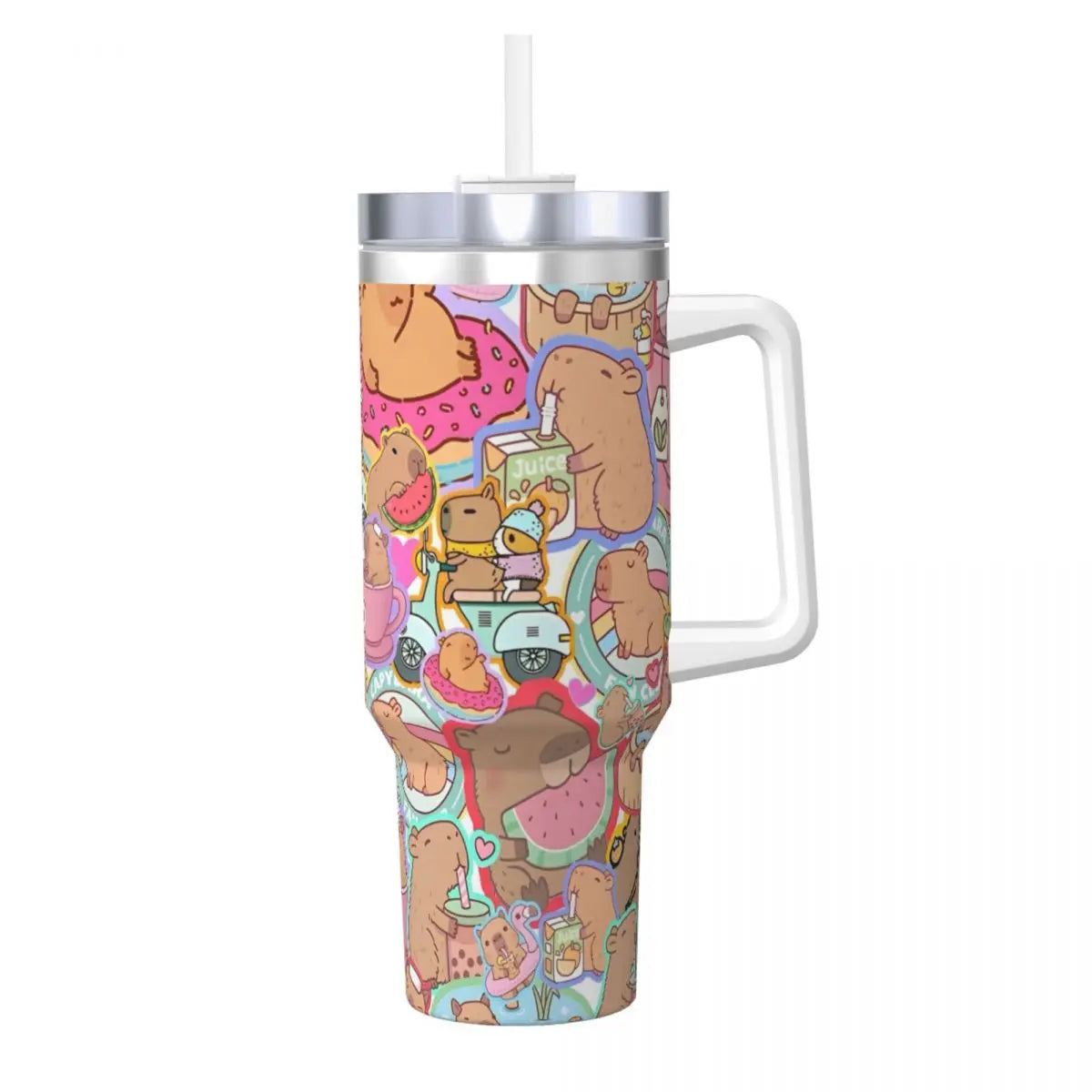 Capibara Nap Stainless Steel Tumbler