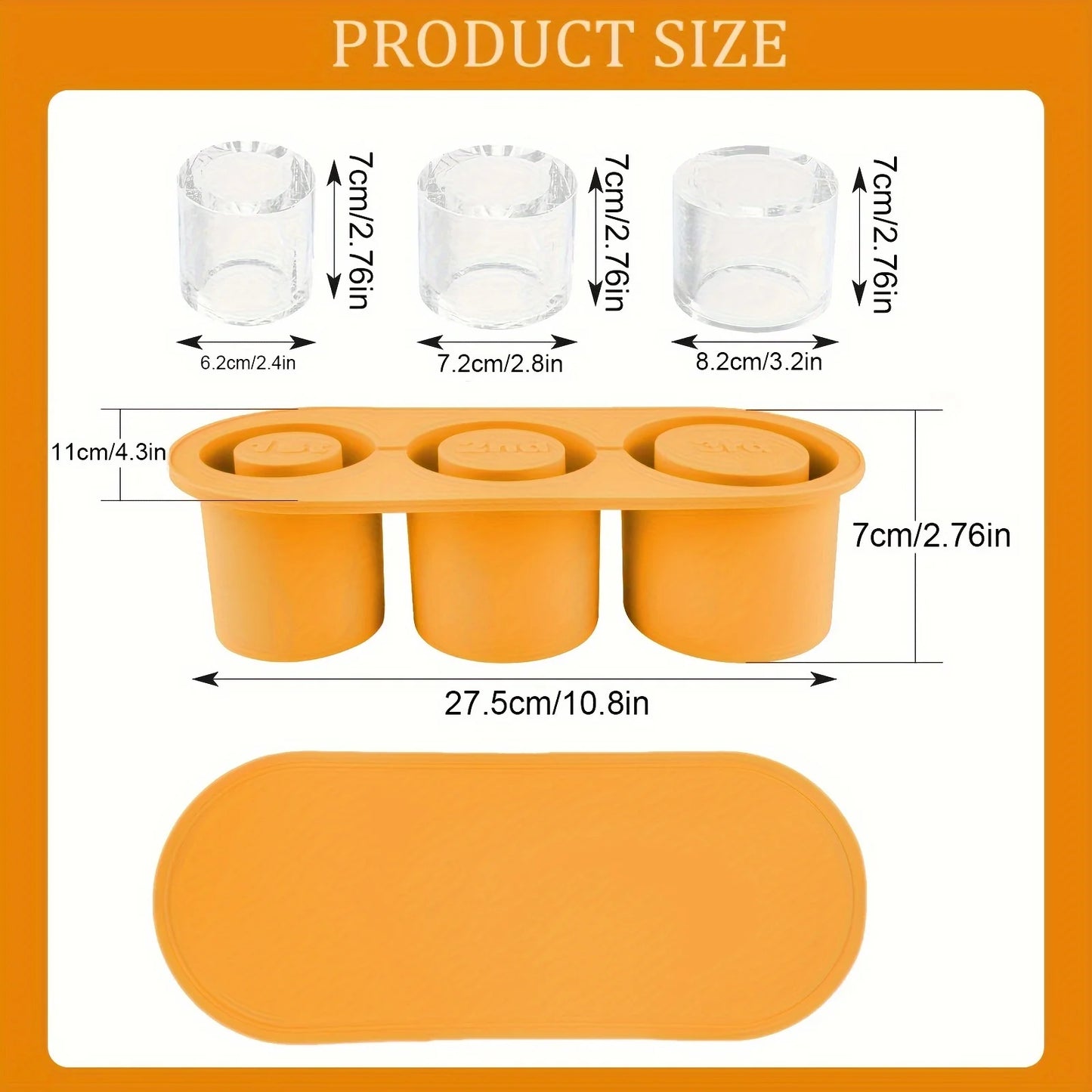 Stanley Cup Silicone Ice Mold