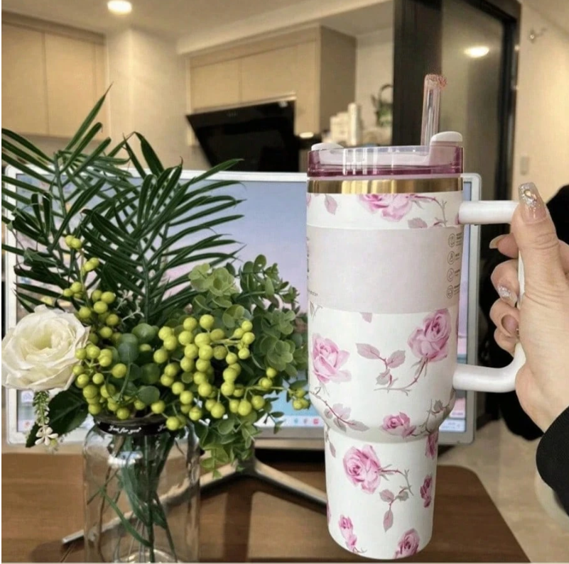 Stanley-Compatible 40oz Tumbler Mug