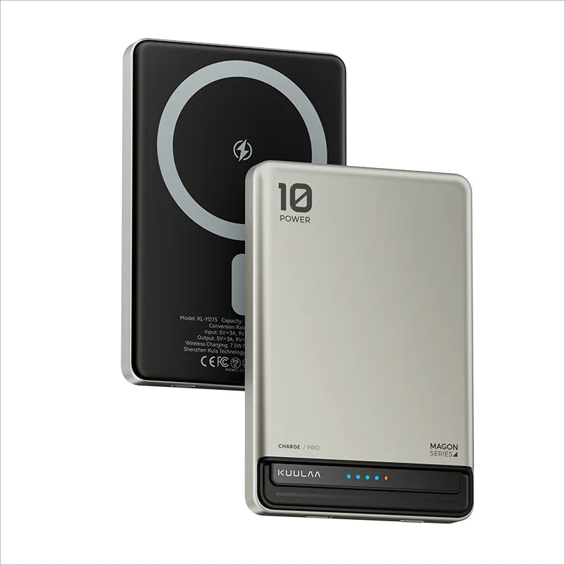KUULAA Magnetic Power Bank 10000Ah Wireless Portable charger 20W Fast Charging For magsafe For iPhone 16 15 14 Por Max PowerBank