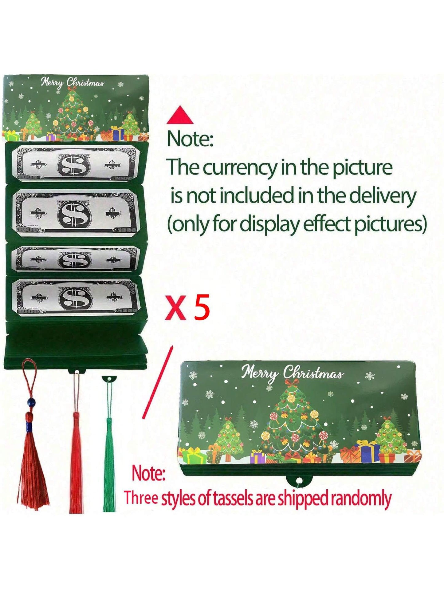 Christmas Money Bags Gift Holders