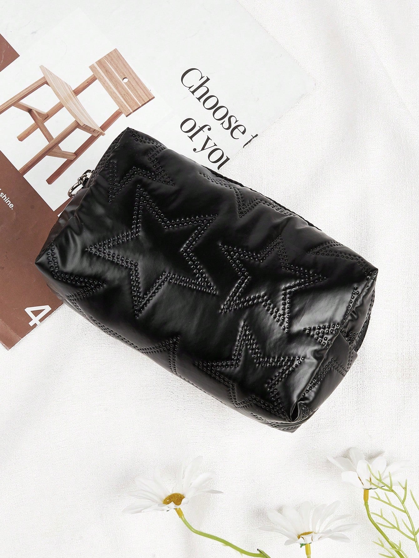 Pink Heart Cosmetic Makeup Bag