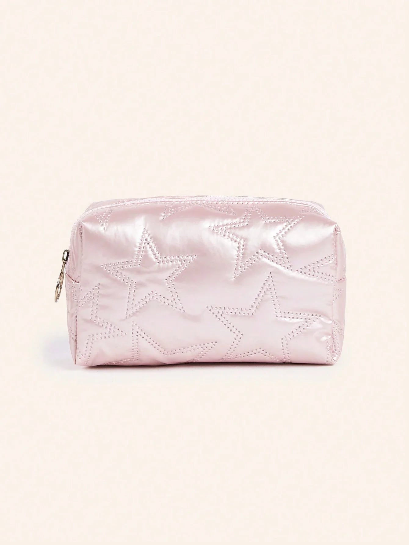 Pink Heart Cosmetic Makeup Bag