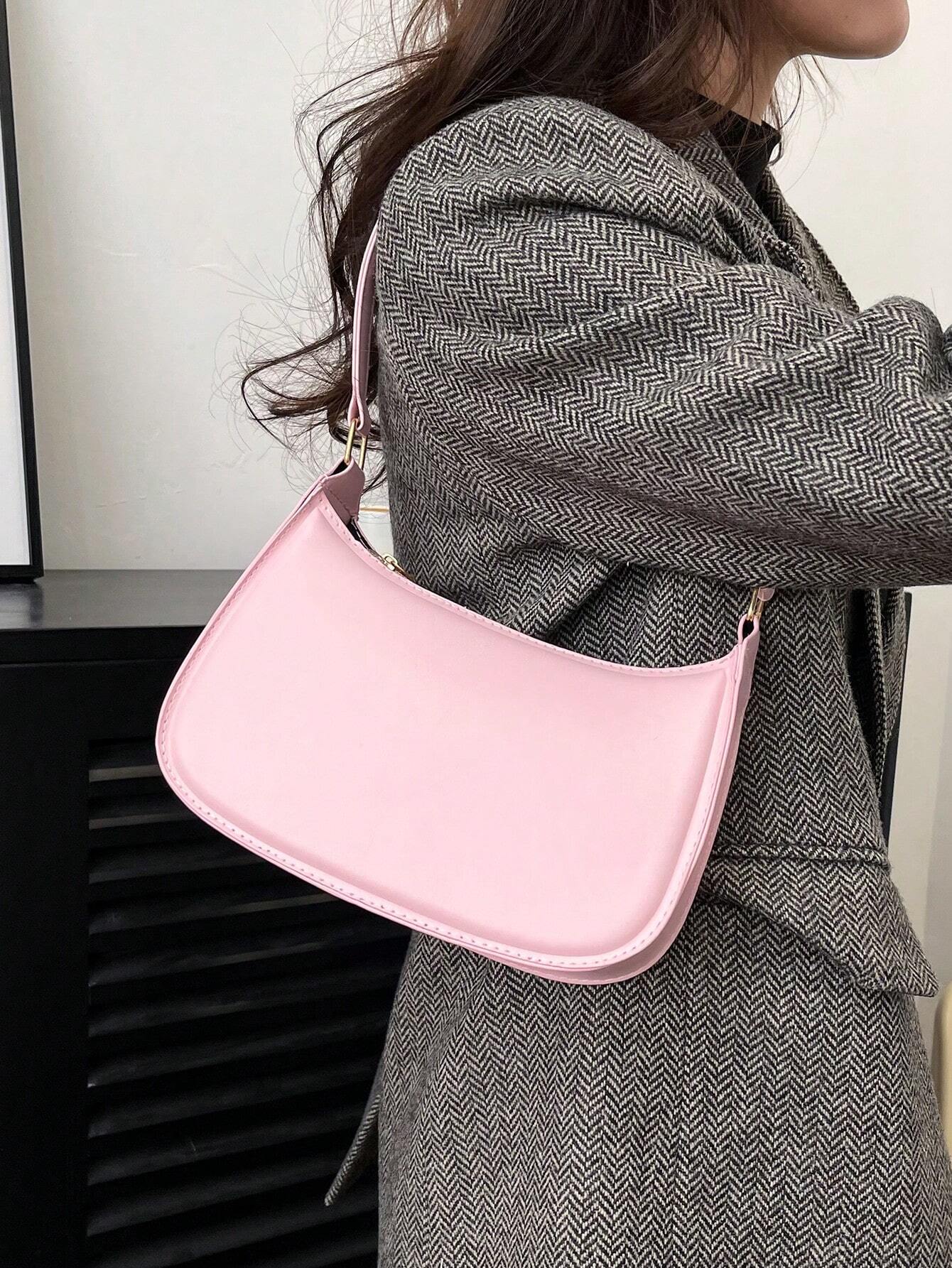 PU Cherry Pendant Shoulder Bag