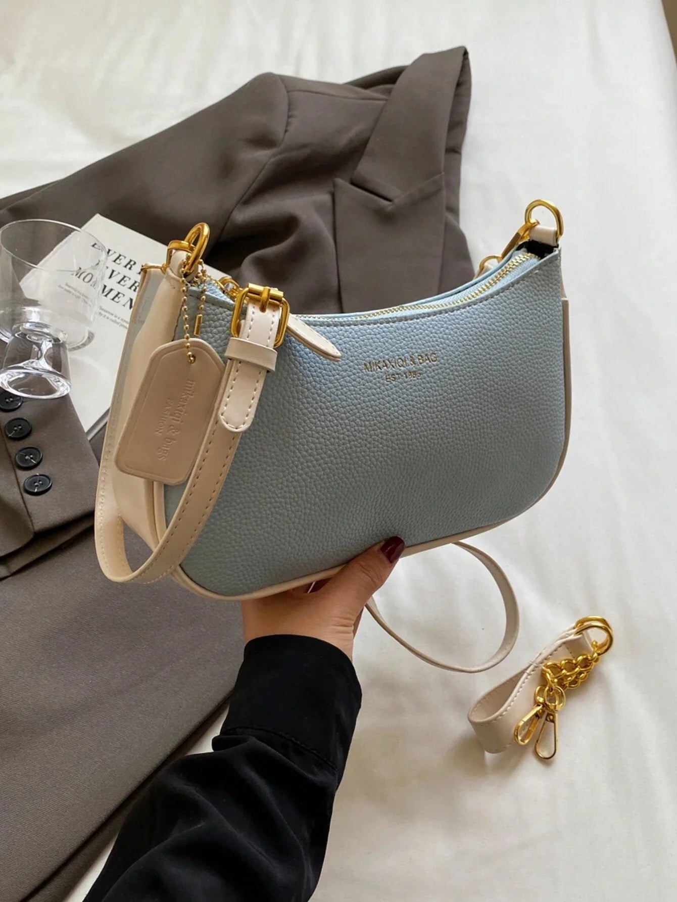 Women PU Leather Shoulder Bag