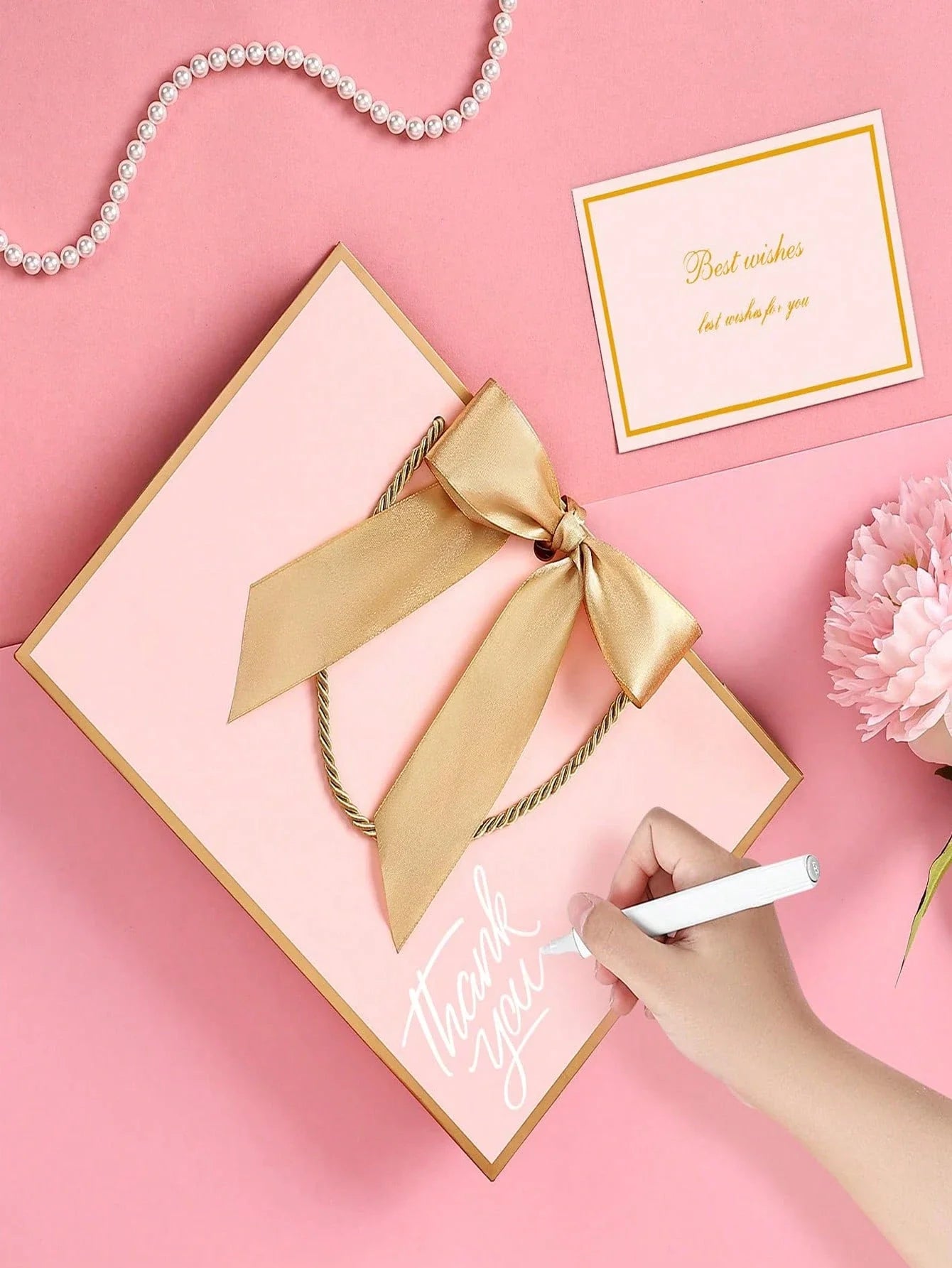 Pink Medium Gift Bags Set