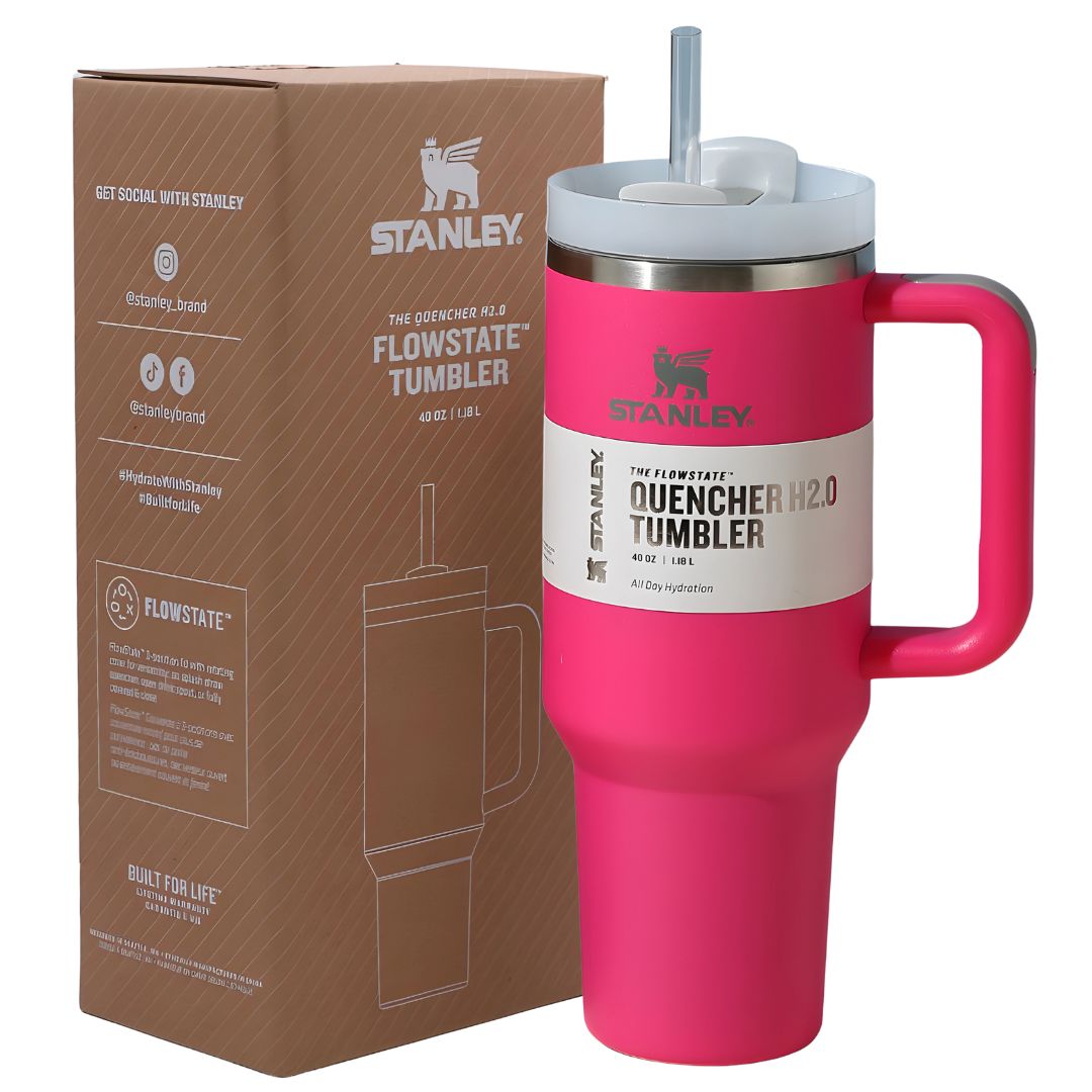 Stanley Tumbler 40oz Handle Straw