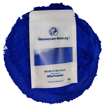 Moroccan Blue Nila Skin Whitening Powder