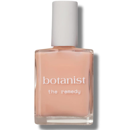 Botanist The Remedy | Nail Strengthening Polish | Repairs & Hardens Nails Damaged from Acrylics, Dip & Gel Manicures | Non-Toxic, 77% Plant Based, 21-Free & Vegan (Nude)