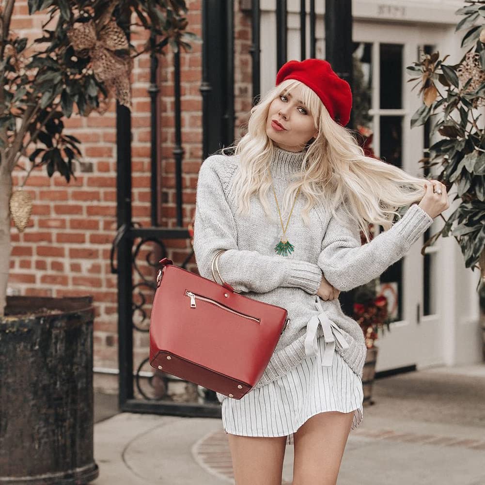 CLASSYZINT Christmas Necklace For Women Long Christmas Tree Pendant 14k Gold Plated Alloy Cute Holiday Necklace Sweater Chain Statement Christmas Gifts…