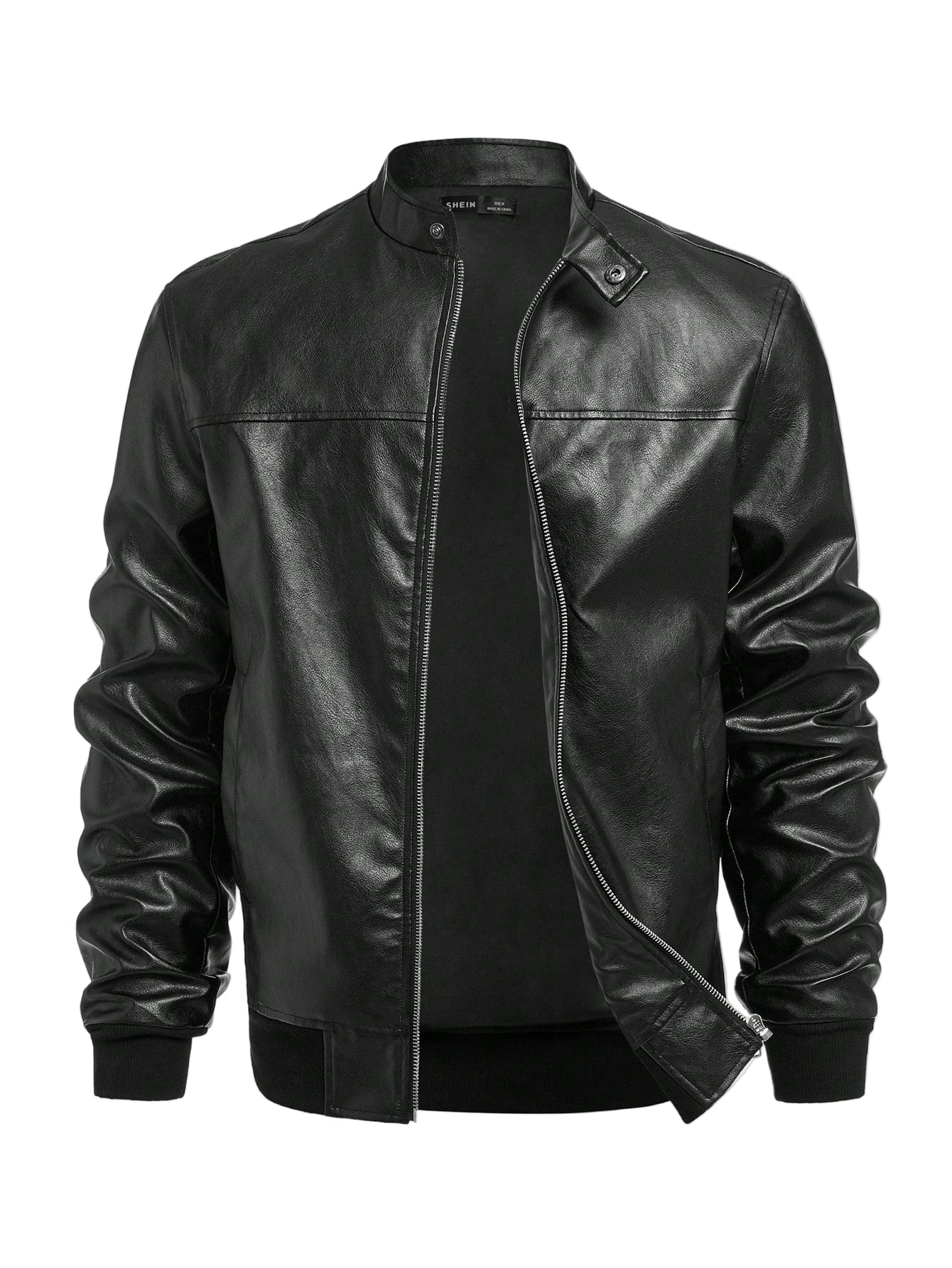 Manfinity VCAY Men's PU Leather Jacket