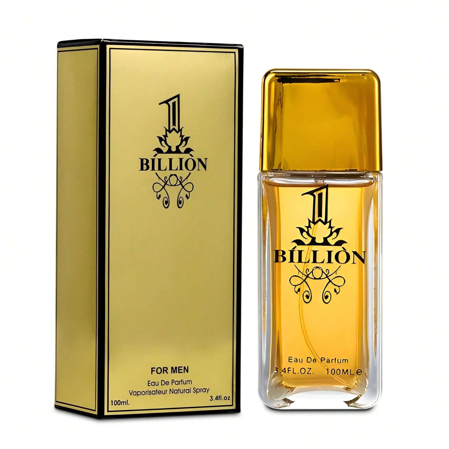 1 Billion- Eau De Perfume for men 3.4 Oz