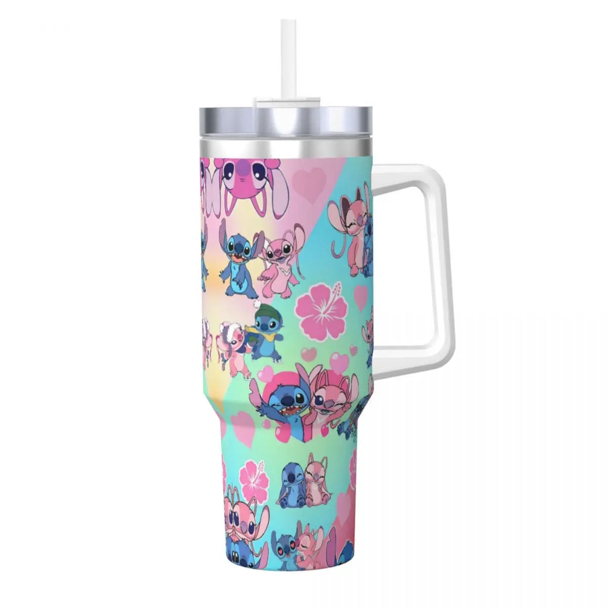Stitch Kawaii Stainless Steel Tumbler