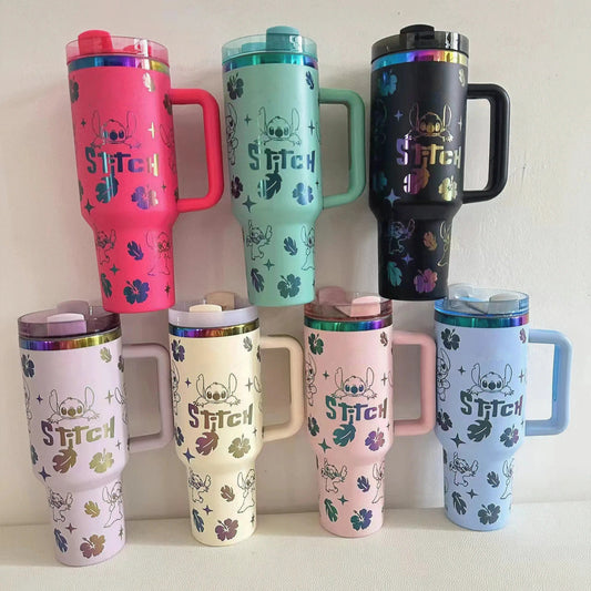 Disney Stitch Stanley Style Tumbler