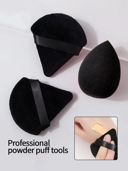 20pcs Makeup Brushe set Premium Synthetic Powder Foundation brush +Sparkling storage bucket and 6 makeup sponge powder puffs