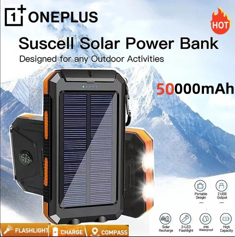 OnePlus 50000mAh Solar Powerbank