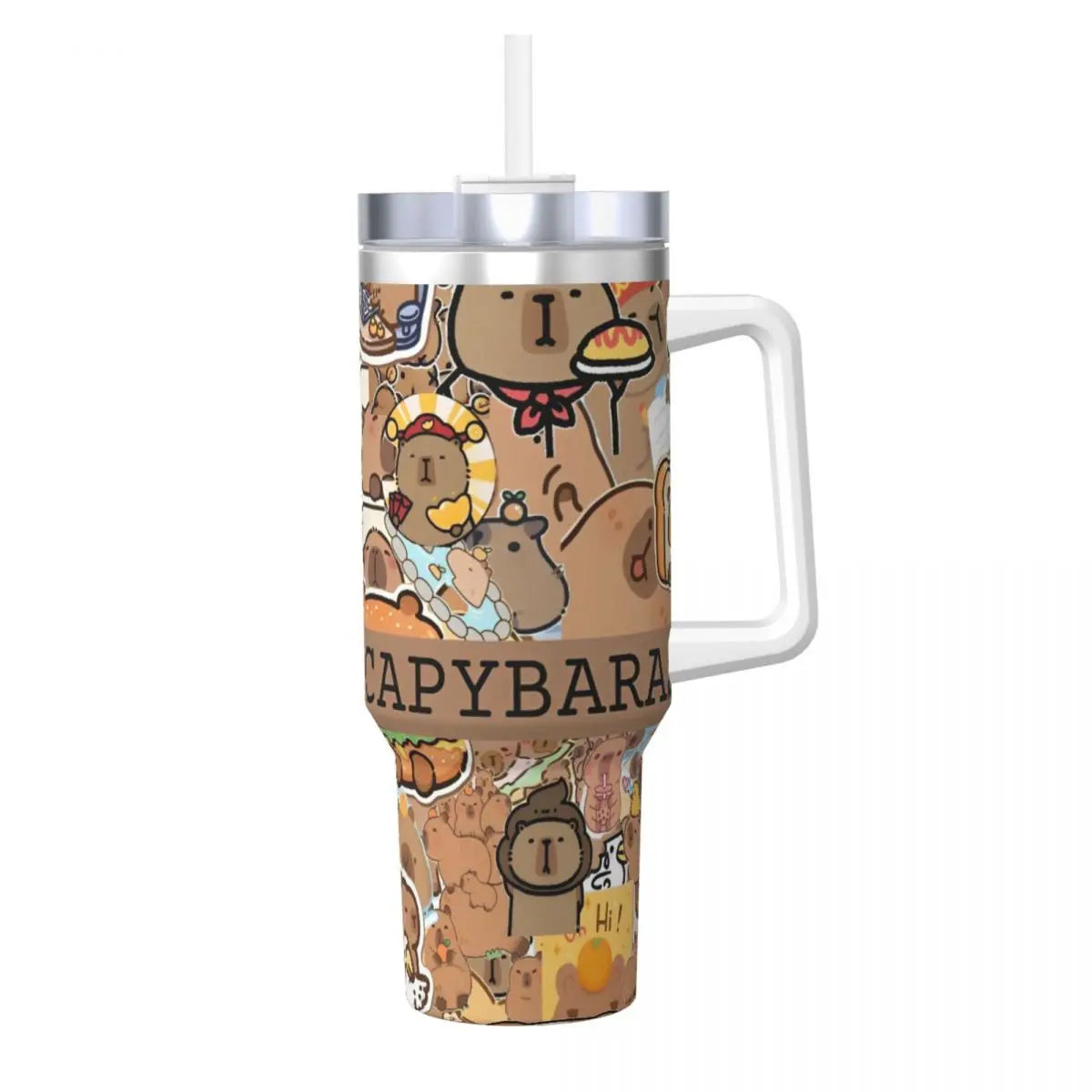 Capibara Nap Stainless Steel Tumbler