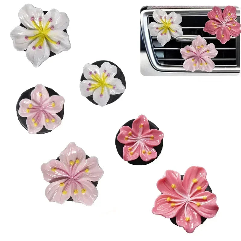Peach Blossom Car Perfume Clip