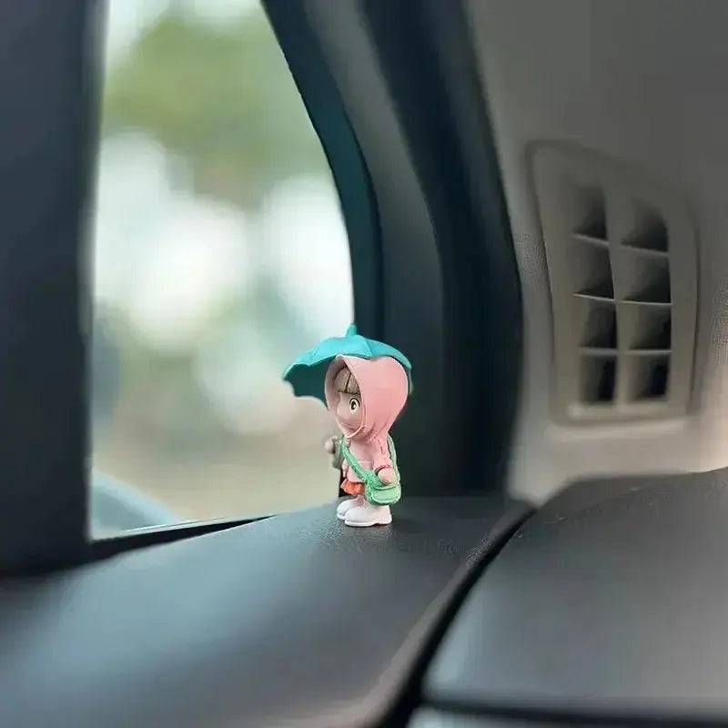 Cute Umbrella Couple Car Ornaments
