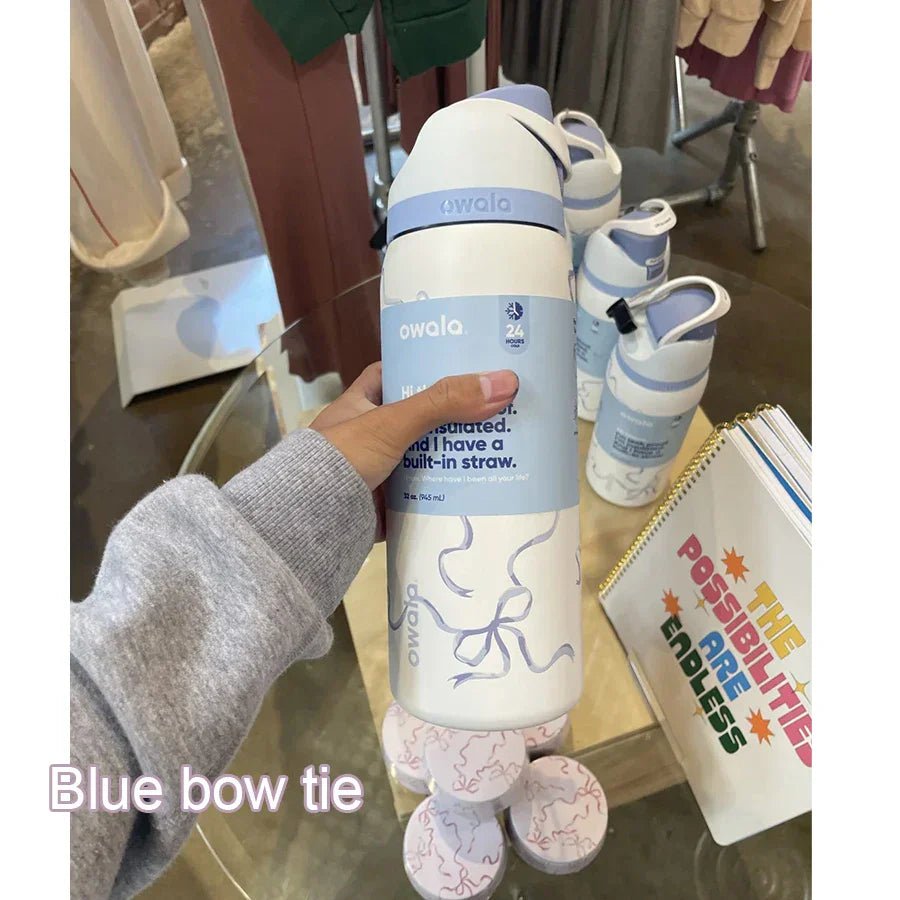 Owala Stainless Steel Water Bottle with Straw