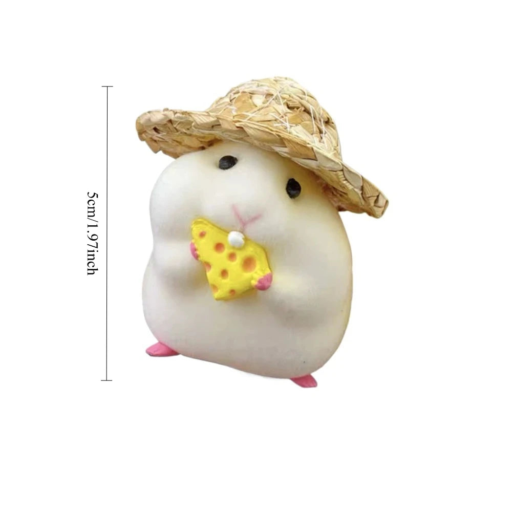 Cute Hamster Car Console Decoration