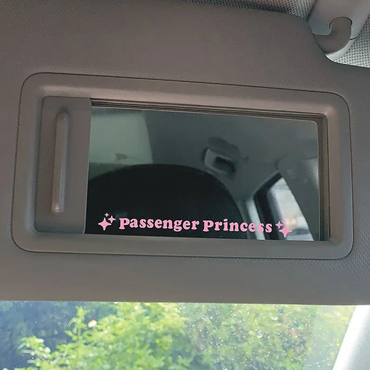 Passenger Princess Star Mirror Stickers