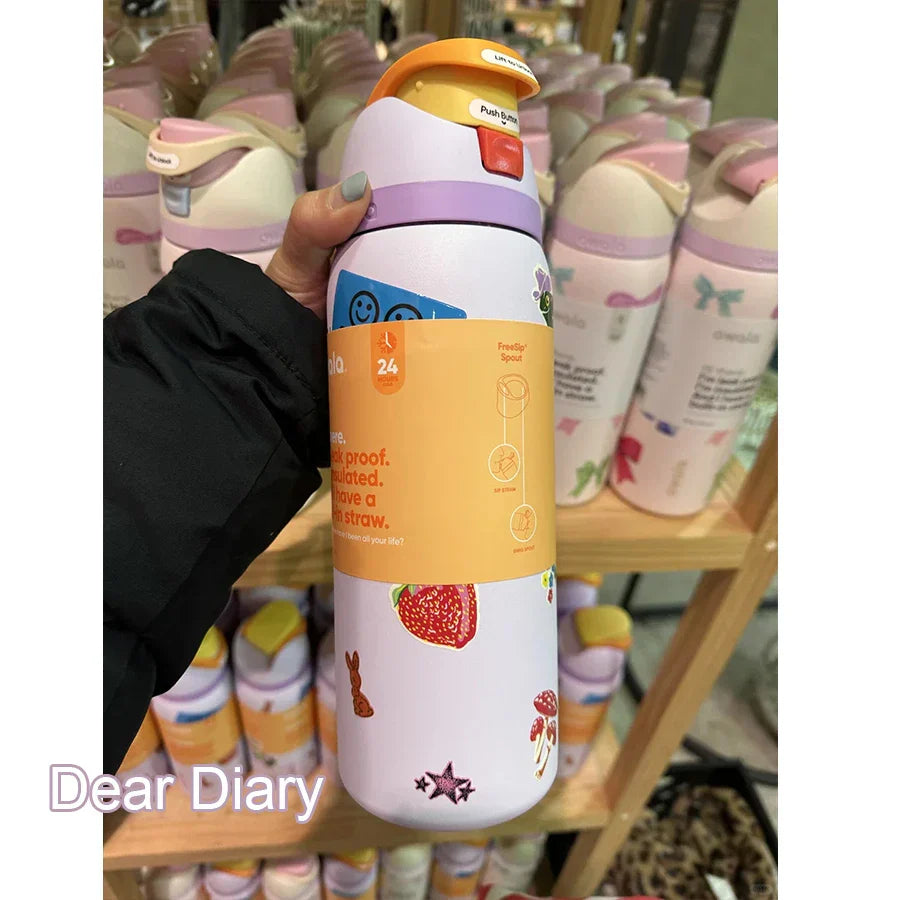 Owala Stainless Steel Water Bottle with Straw