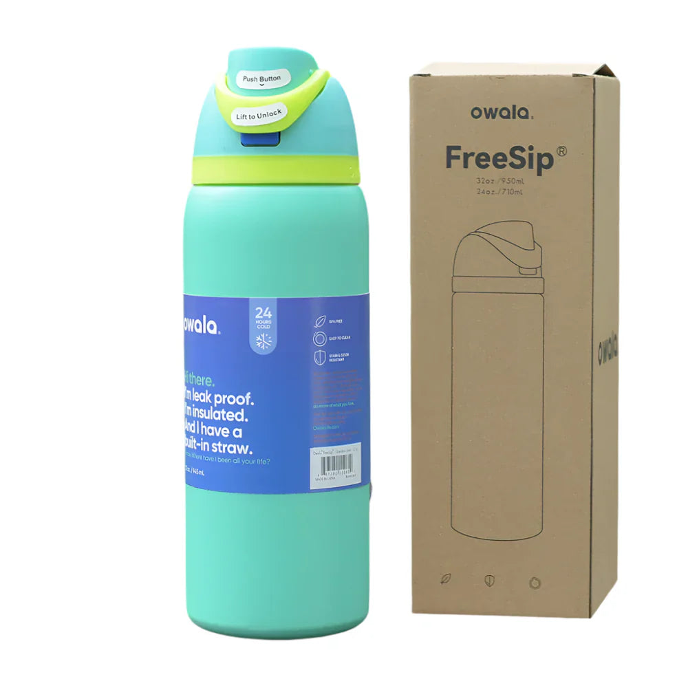 Owala FreeSip Light Green Bottle