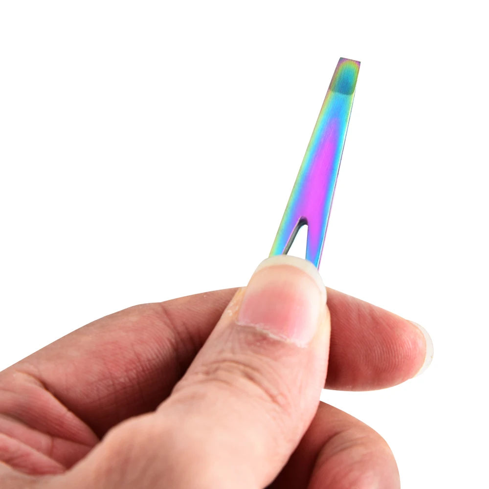 4pcs Eyebrow Tweezers Set - Professional Precision for Brow Shaping, Beard Plucking & False Lash Application,Eyebrow Tool Set