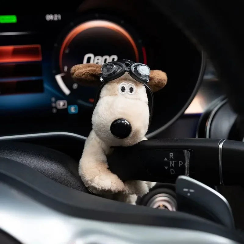 Plush Puppy Car Wiper Decoration
