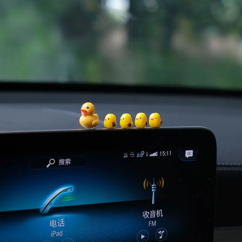 Cute Mini Duck Car Ornaments