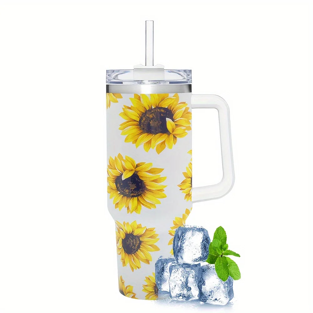 Leopard Print 40oz Coffee Cup