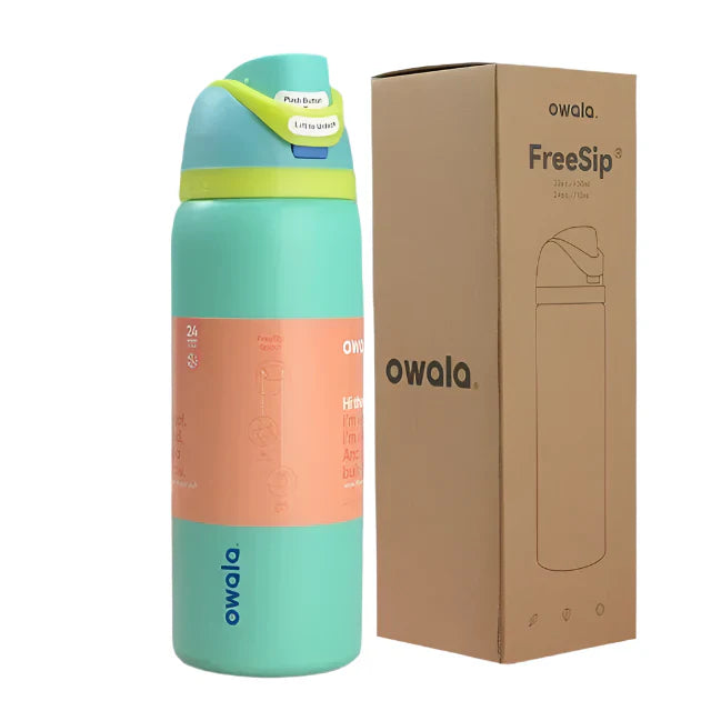 Owala Free Sip Water Bottle Green
