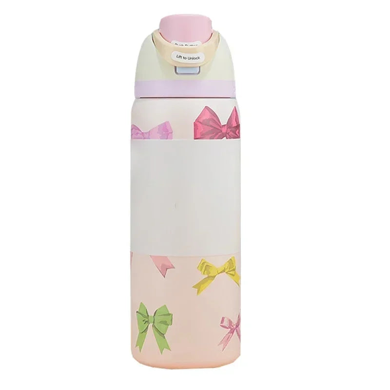 Owala BPA-Free insulated Straw Water Bottle - Darling Daisy