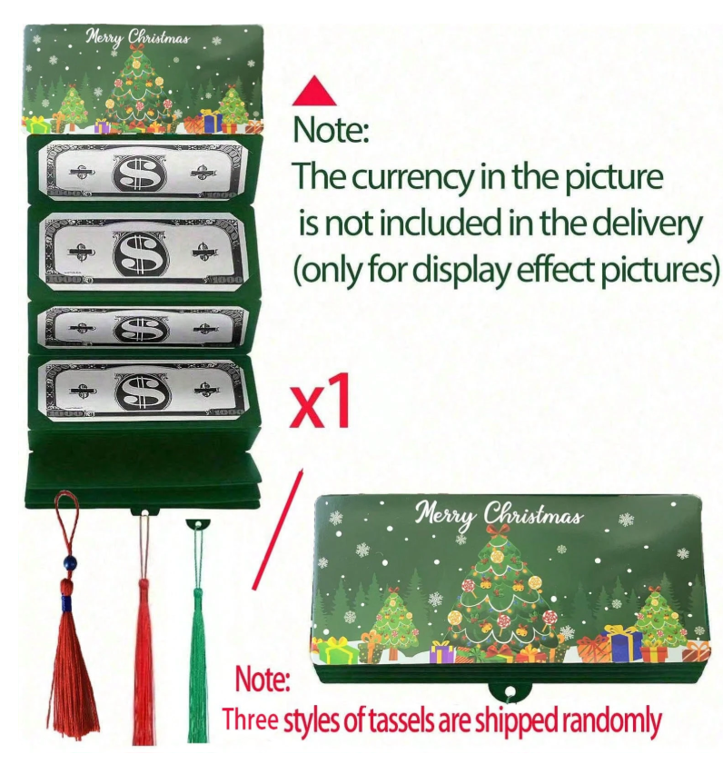 Christmas Money Bags Gift Holders