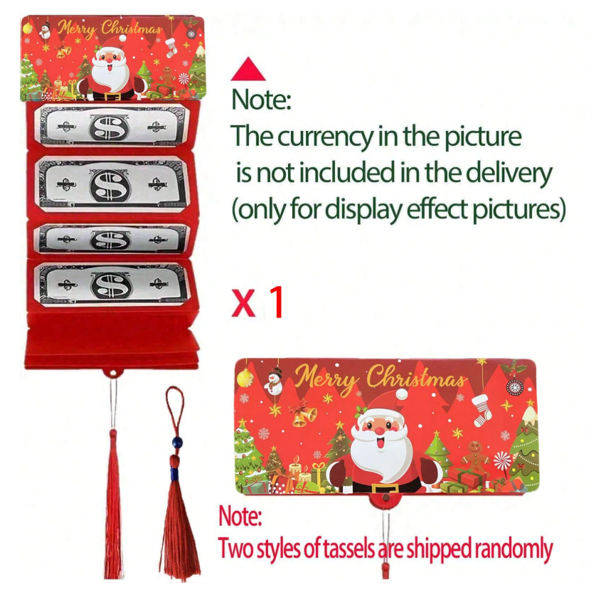 Christmas Money Bags Gift Holders