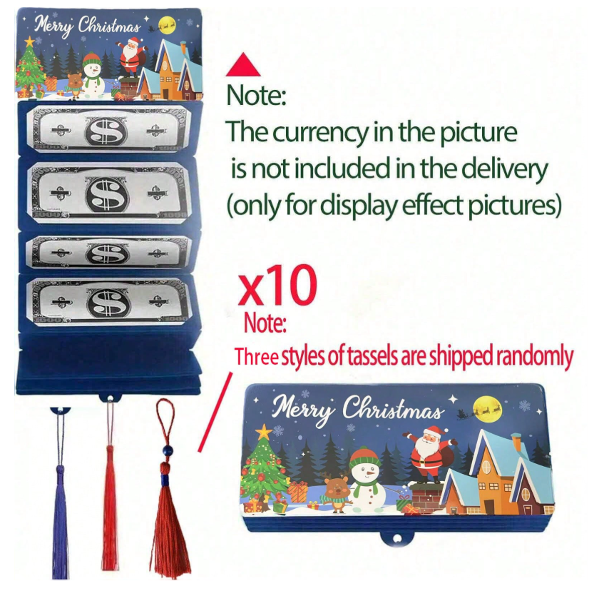 Christmas Money Bags Gift Holders