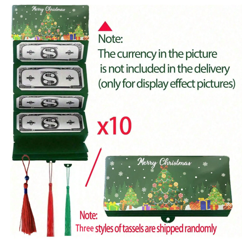 Christmas Money Bags Gift Holders
