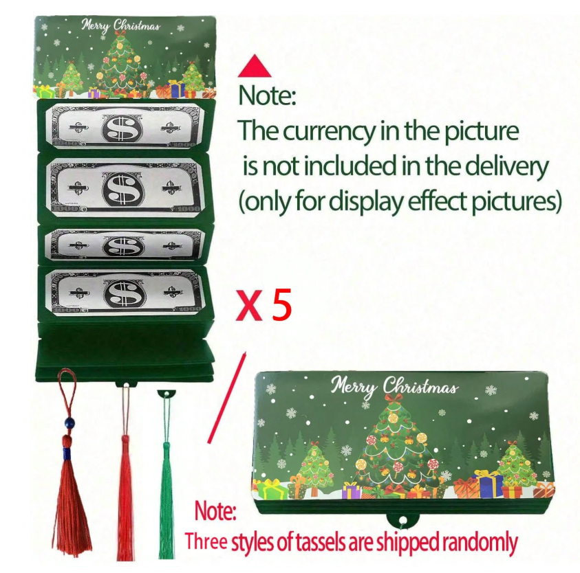 Christmas Money Bags Gift Holders