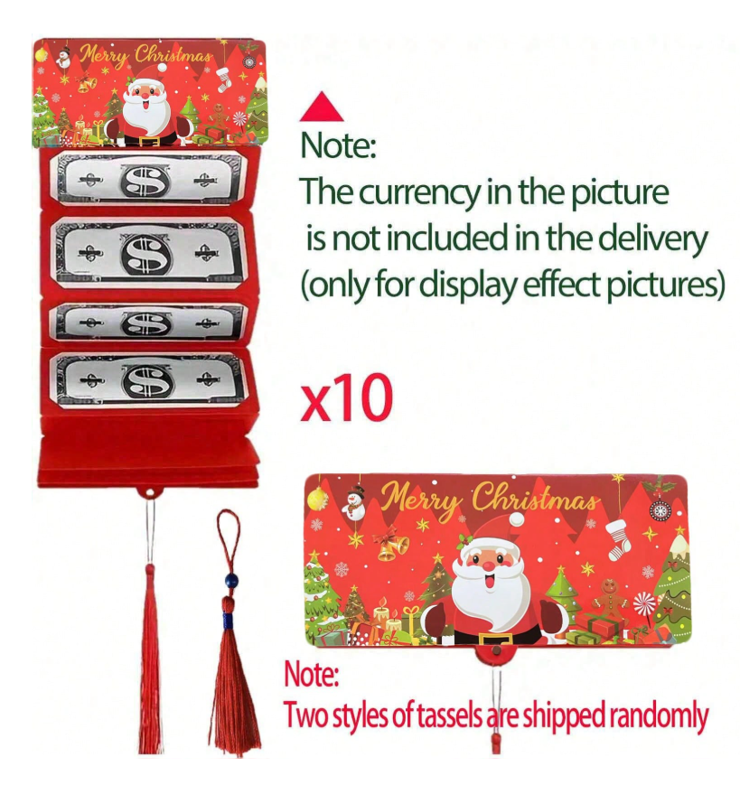 Christmas Money Bags Gift Holders