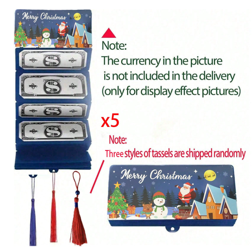 Christmas Money Bags Gift Holders