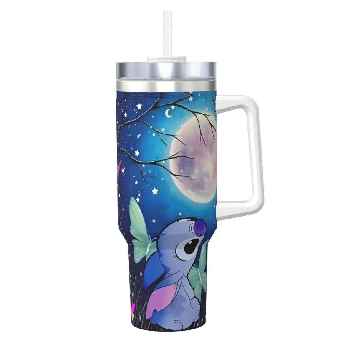 Stitch Kawaii Stainless Steel Tumbler