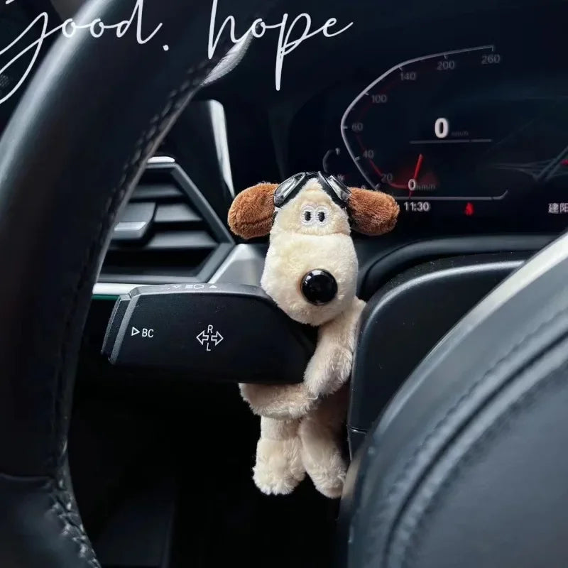 Plush Puppy Car Wiper Decoration
